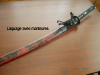 laquage marbré